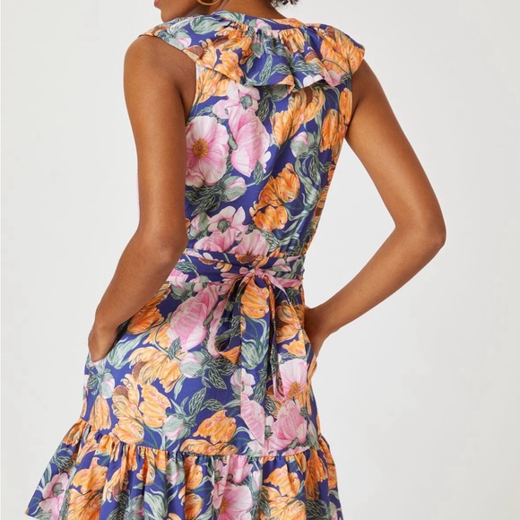 Floral Ruffle Dress - Picture 3 of 4
